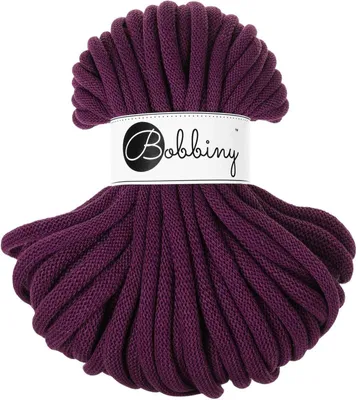 Produktbild von Bobbiny Jumbo 9 mm 30 m Aubergine Schnur