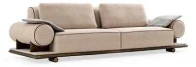 Produktbild von Textil Sofa Couch Polster Sofa 3 Sitzer Couchen Sofas Modern Dreisitzer Neu