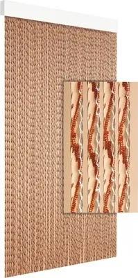 Produktbild von Türvorhang Paola terracotta 90x210 cm