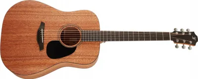 Produktbild von Akustikgitarre Blue D-MM Dreadnought Massiv-Mahagoni Ebenholz 650 mm Mensur 45 mm Sattelbreite