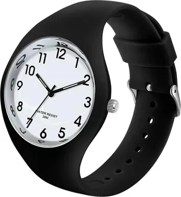 Produktbild von mit Silikonarmband Sportuhr Frauen Kinderuhr für Mädchen Jungen