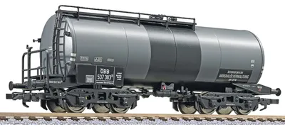 Produktbild von Liliput L 235985 H0 4-achs. Kesselwagen, "Österreichische Mineralölverwaltung", ÖBB, 630 hl Tank, Ep.III