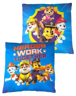 Produktbild von Dekokissen Paw Patrol -  Kinder Kuschelkissen Rechteckig 40 x 40 cm