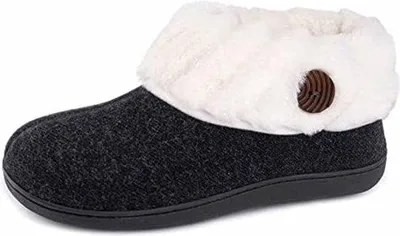 Produktbild von Famanu Hausschuhe - Warm und bequem - Schwarz/41EU