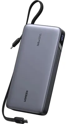 Zdjęcie produktu dla UGREEN PB552 Powerbank 25000mAh 165W USB-A/3xUSB-C Grau