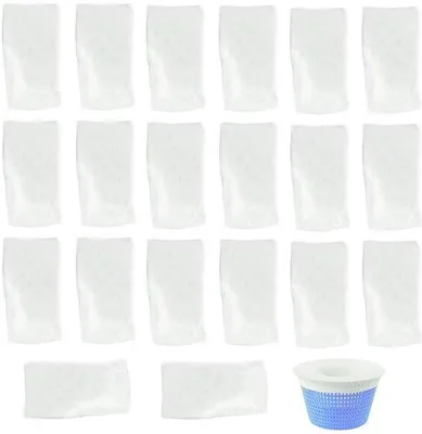 Obrázok produktu pre Filtračná sieťka do bazéna – efektívna filtrácia vody – 20 ks, 13 x 22 cm