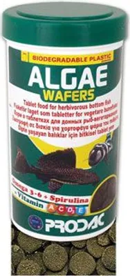 Obrázek produktu pro Krmivo pro ryby Prodac Algae Wafers 125g