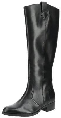 Produktbild von Gabor Damen Stiefel aus Leder mit seitlichem Reißverschluss und niedrigem Blockabsatz