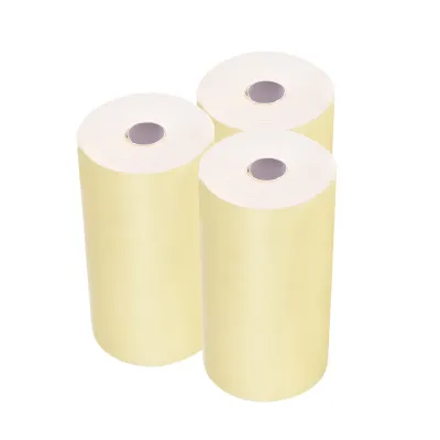 Produktbild von 3 Rollen Farbige Thermopapierrolle, 57x30mm, Fotopapier für Rechnungen, Quittungen und Klardruck, PeriPage A6-Thermodrucker PAPERANG P1/P2 Fotodrucker