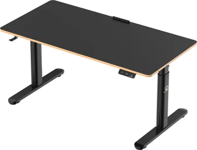 Obrázok produktu pre Dětský pracovní stůl, elektricky nastavitelná výška, černá deska, 120X60 cm, 55-81 cm