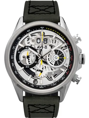 Produktbild von AVI-8 AV-4065-01 Hawker Harrier Chronograph Herrenuhr 45mm 5ATM