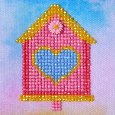 Produktbild von Diamond Dotz Home Sweet Home, Junge/Mädchen, Erwachsener & Kind, Mehrfarbig, 560 Stück(e), 102 mm, 102 mm