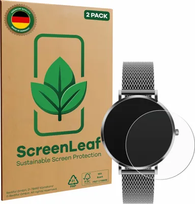 Produktbild von 2x ScreenLeaf Schutzfolie für Pireware Amory 5 nachhaltiger Displayschutz Display Schutz Folie Klar Transparent