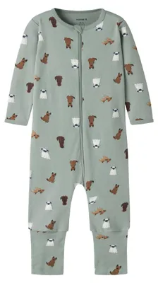 Immagine prodotto di NAME IT Pigiamino intero con zip, modello Nbmnightsuit, fantasia Dog Noos