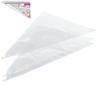 Zdjęcie produktu dla Worki cukiernicze do dekorowania pierników i ciast – 3 sztuki – 25,5 cm