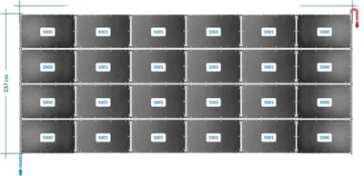 Produktbild von OKU Solarabsorber Pool-Solarheizung SET 48 - 24 Absorber