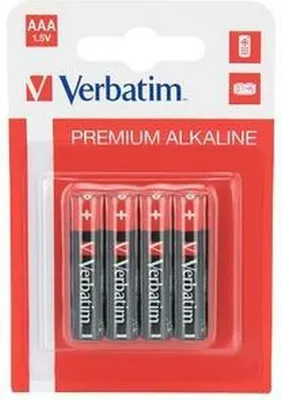 Zdjęcie produktu dla Baterie verbatim 1,5 V (10 szt.)
