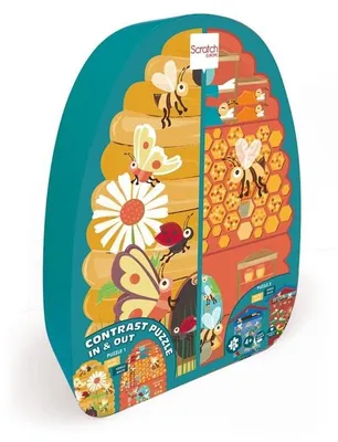 Produktbild von SCRATCH-Puzzle 2-seitig – Bienen