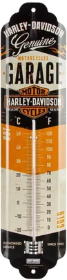 Produktbild von Nostalgic-Art – Retro-Thermometer aus Metall, analog, für den Innenbereich – Garage, Harley-Davidson