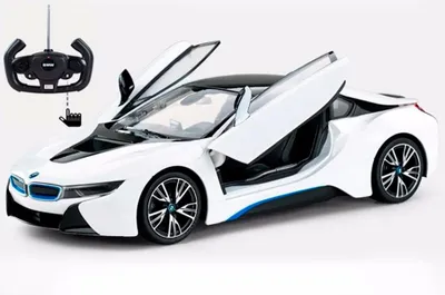 Obrázok produktu pre Bmw I8 čierna/biela - 1:14 - R/C
