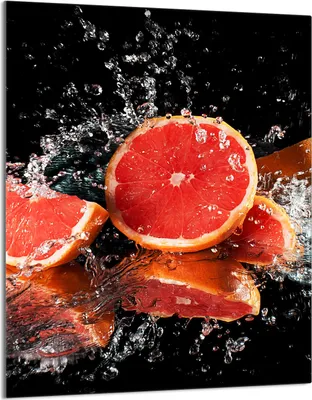 Produktbild von Glasschneidebrett 40x52 Grapefruit