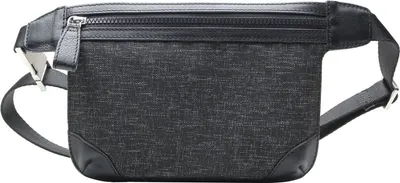 Image de Esquire sac banane Recycled Life Belt Bag Black noir