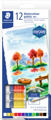Produktbild von Staedtler Aquarellfarben 12ST 4007817024195