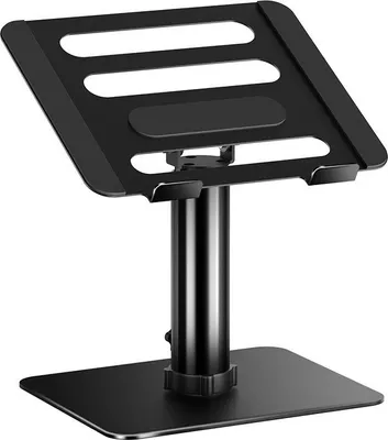 Produktbild von INF Ergonomischer Laptopständer mit 360° drehbarer Handyhalterung - Tragbar