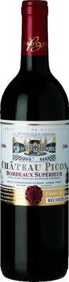 Produktbild von Château Picon Bordeaux superieur AOC Bordeaux | Frankreich | 13,5% vol | 0,75 l