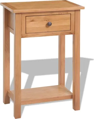Obrázek produktu pro Konzolový stolek 50 x 32 x 75 cm masivní dubové dřevo