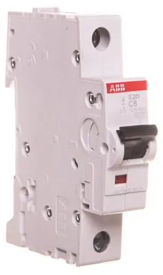 Immagine prodotto di Interruttore Stotz S&J 6kA 6A C 1p S201-C6