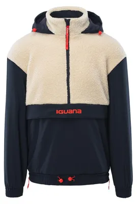 Obrázek produktu pro Mikina s kapucí "Necker" pro muže, model IG5122 (velikost L), barva: Polarnacht/Polarwolf (bílá)
