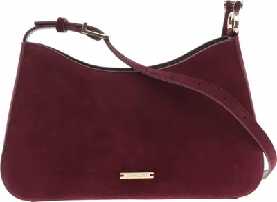 Produktbild von Caprice Damen Handtasche 9-61021-45 bordeaux Wildleder