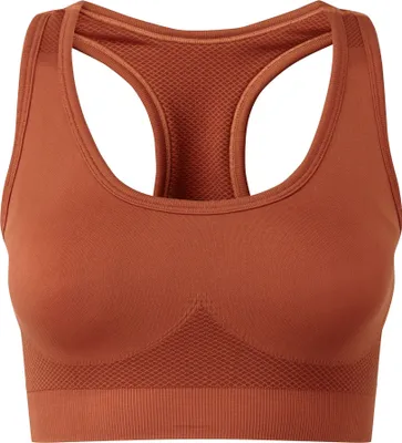 Image de TriDri - Soutien-gorge de sport, sans couture pour femme RW7683 (S) (Rouille)