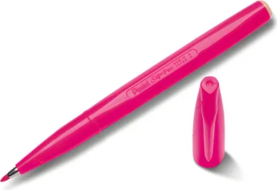 Produktbild von Pentel S520-P, Blau, Pink, Rund, 0,8 mm, 1 Stück(e)