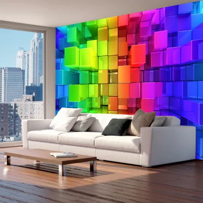 Produktbild von Basera Selbstklebende Fototapete Formenmotiv f-A-0364-a-a, mit UV-Schutz, 294x210 cm