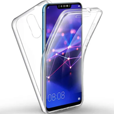 Obrázek produktu pro Huawei Mate 20 Lite – silikonové pouzdro s plným krytím, 6,3", TPU, 360°, průhledné