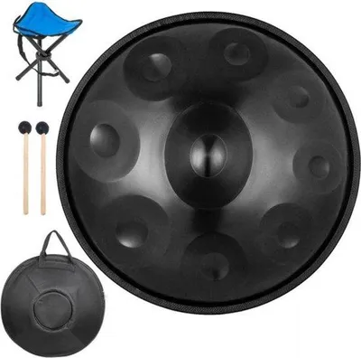 Obrázek produktu pro Stahl Handpan – s ocelovým jazýčkem – 56 cm