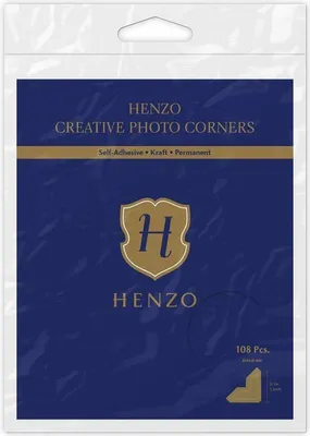 Produktbild von Henzo Creative Fotoecken Braun