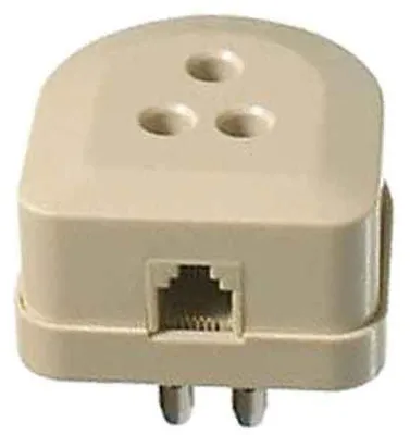 Immagine prodotto di Spina/Presa Telefonica Tripolare