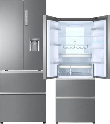 Produktbild von Haier B3FE788CPJW Design French Door in Edelstahl mit Wasserspender