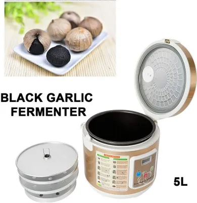 Zdjęcie produktu dla Automatyczna czarna maszyna do fermentacji czosnku 5l Narzędzie do fermentacji czosnku Fermentator czosnku Kitchen Aid DIY Cooker W pełni automatyczne inteligentne sterowanie
