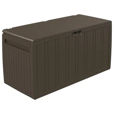Zdjęcie produktu dla vidaXL Pudełko na poduszkę brązowe 117x45,5x57,5 cm 270 L