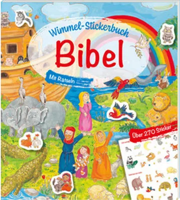 Image de Wimmel-Stickerbuch: Bibel