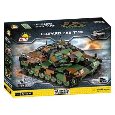 Produktbild von COBI Leopard 2A5 TVM, Bausatz, 8 Jahr(e), 945 Stück(e)