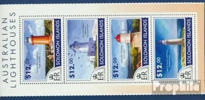 Produktbild von Briefmarken Salomoninseln 2015 Mi 3187-3190 Kleinbogen (kompl. Ausg.) postfrisch Australische Leuchttürme