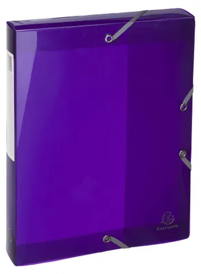Image de Boîte d'archivage Iderama en PP, 40 mm, violet
