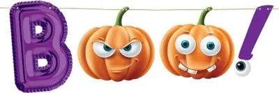 Immagine prodotto di Ghirlanda di zucche di Halloween Boo