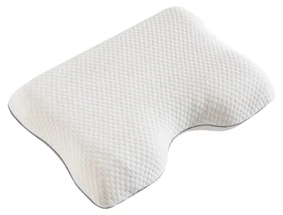 Obrázek produktu pro Polštář z viskoelastické pěny, rozměry 54 x 40 x 11 cm, s prodyšným potahem, pro pohodlný spánek