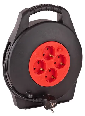 Kestek Kabelbox 10m H05VV-F 3G1,5mm² Kabeltrommel Kabelrolle Verlängerungskabel 4066986403132 398239 40313KT 40313